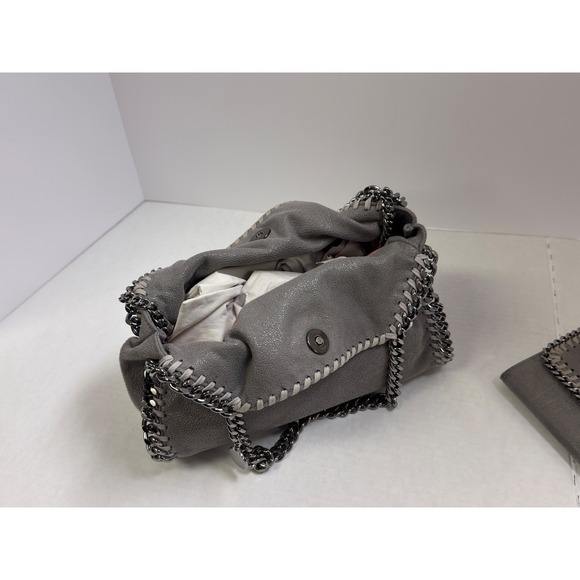 Stella McCartney Falebella two way Tote EUC 10" x 9" x 2.5" - Picture 4 of 13
